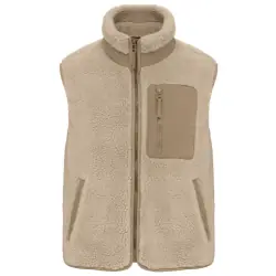 Unisex Eco-Friendly Sherpa Bodywarmer Endast denna vecka