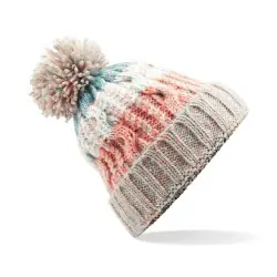 Corkscrew Pom Pom Beanie Rabatter
