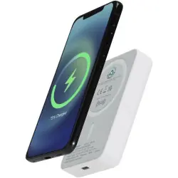 Acrab 10 000 mAh 15 W magnetisk trådlös powerbank med 20 W PDtillverkad av återvunnen plast Erbjudandepris