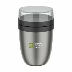 Handla nu Mepal Isolerad Stål Lunchpot Ellipse Titanium 500 ml