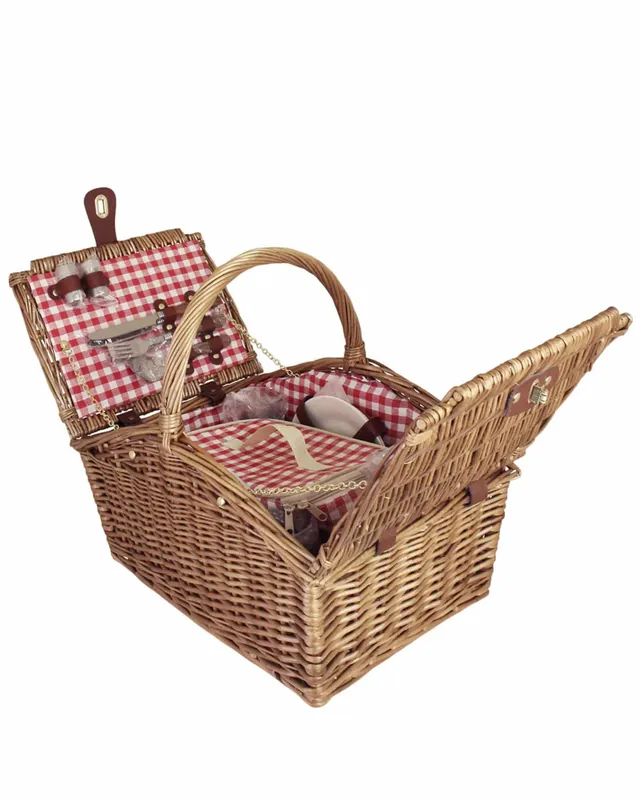 Picknickkorgset Barbro Röd Expressleverans