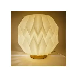 Köp nu Coollux hopfällbar Origami-inspirerad pappers-LED-lampa Luna 25cm