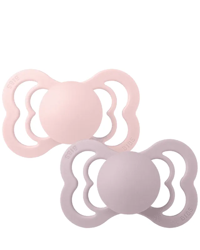 Bibs Nappar 2-pack Supreme Rosa & Lila Mix I lager