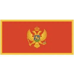Flagga Montenegro Fynd