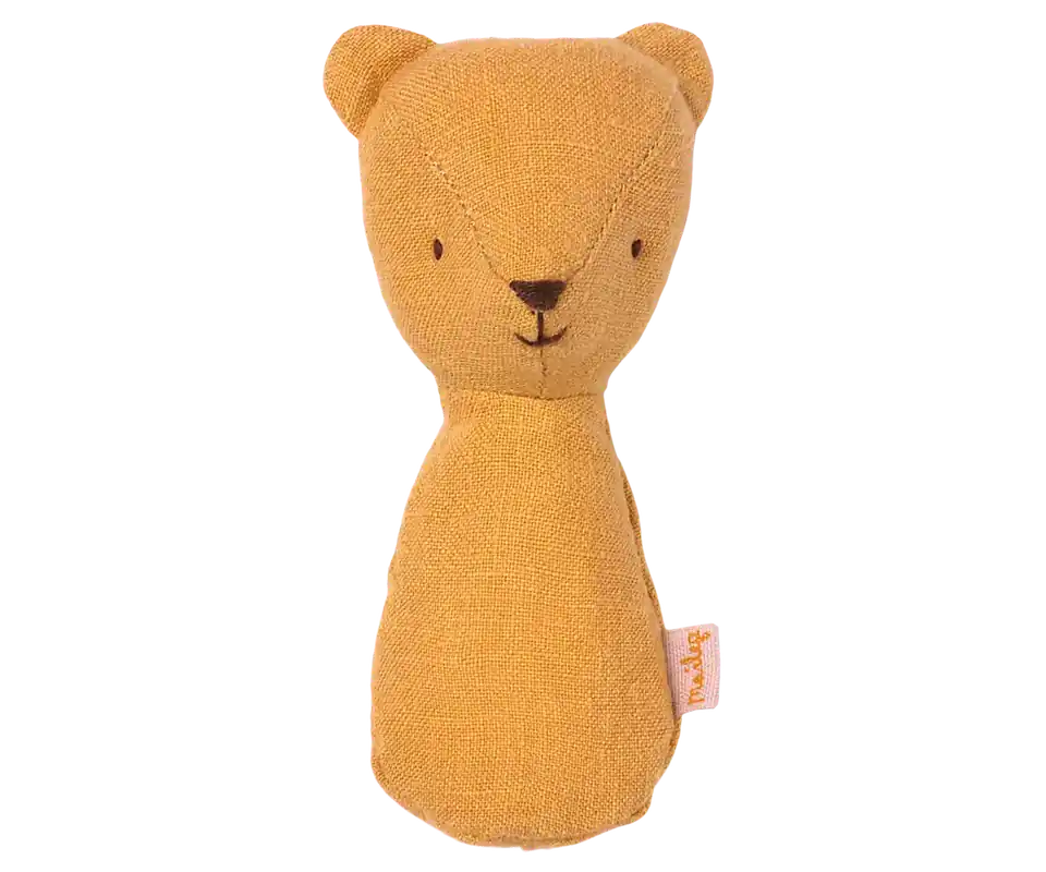 Lågt pris Maileg Teddy skallra gul
