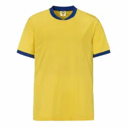Funktions T-shirt Gulblå Rabatter