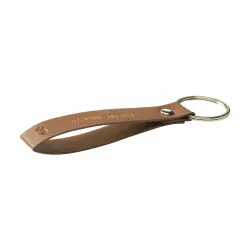Billig Vegan Pineapple Leather Keyring nyckelbricka