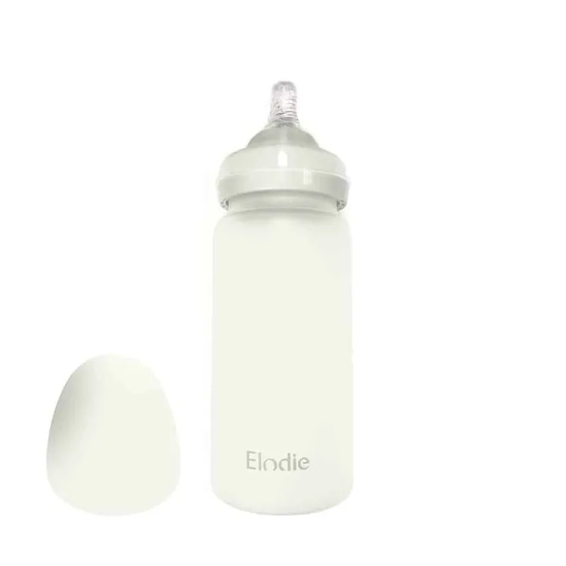 Snabb leverans Elodie Nappflaska Glas - Vanilla White