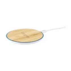 Premium Bamboo 10W Wireless Fast Charger trådlös snabb laddare