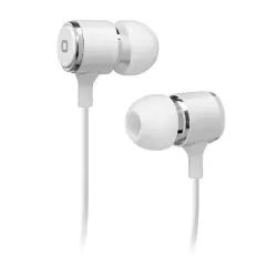 SBS in-ear stereohörlurar med Lightning-kontakt. Vit Sänkt pris