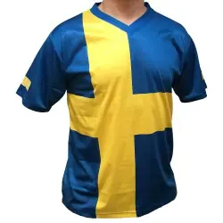 Sverigetröja Svensk Flagga Funktion Populär