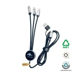 Populär R-PET R-ABS LED Light 5in1 cable