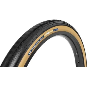Lågt pris Cykeldäck Panaracer GravelKing SS+ Vikbart ZSG Gravel 700c Black/Brown
