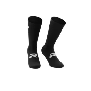 Billig Cykelstrumpor Assos R Socks S11 - Twin Pack Black Series