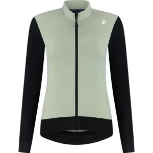 Begränsat antal Cykeltröja Rogelli Distance II Jersey L/S Women Taupe/Black