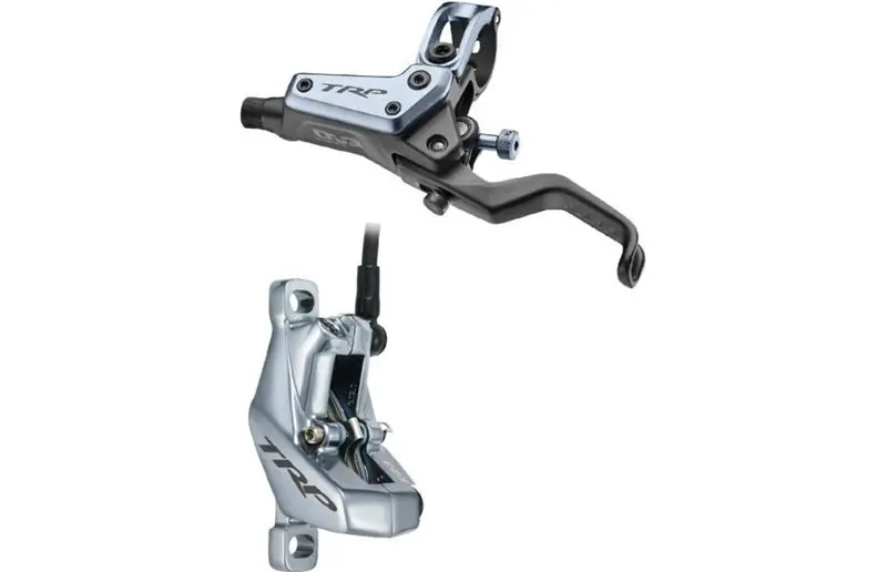 Sista chansen Skivbroms TRP EVO Pro 4-Piston HD-M9040 Vänster/Fram Silver