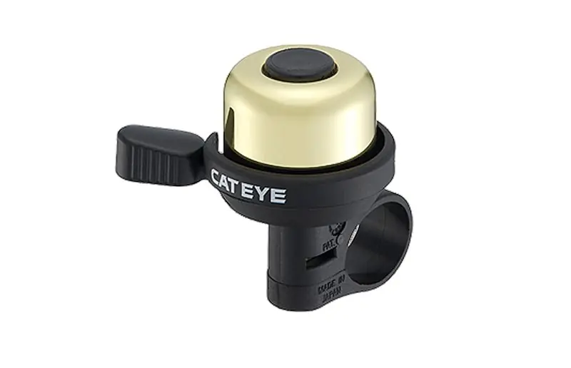 Fri frakt Ringklocka Cateye Wind Brass Gold