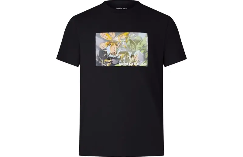 Rabatter Cykeltröja Endura Ltd Graphic Tee Stacklogo Black
