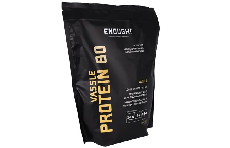 Begränsad tid Proteinpulver Enough Proteinkoncentrat Vanilj