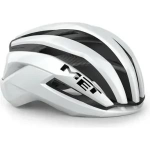 Snabb leverans Cykelhjälm MET Trenta 3K Carbon MIPS White Glossy