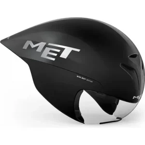 Cykelhjälm MET Drone Wide Body II Black Metallic Nedsatt pris