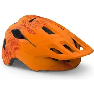 Cykelhjälm MET Shelter Youth Orange Red Matt Sista chansen