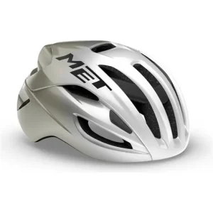 Cykelhjälm MET Rivale Mips Silver/Gray Glossy Begränsat antal
