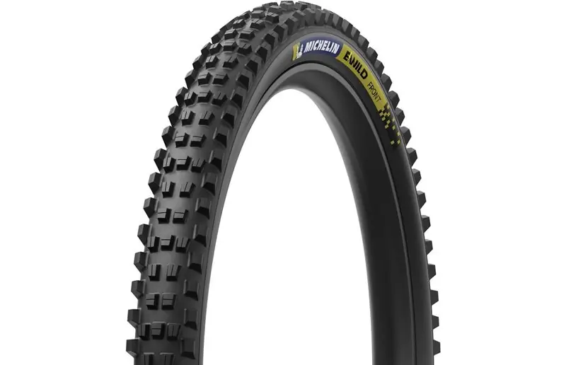 I lager Cykeldäck Michelin E-Wild Front Racing Line