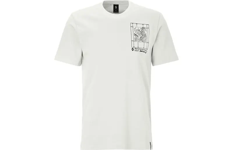 Fritidströja Scott Tee Casual SS M's White Kundfavorit