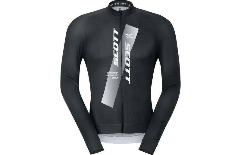 Cykeltröja Scott Jersey RC Pro LS M's Black/White Bästa pris