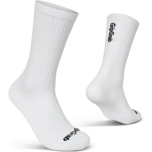Cykelstrumpor GripGrab PACR High Cut White Erbjudandepris