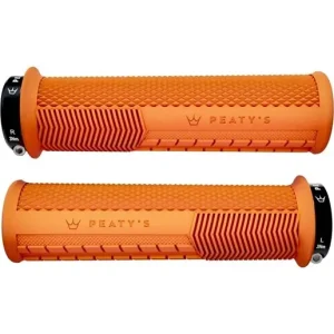 Cykelhandtag Peaty'S Monarch Knurl Thick Orange I lager