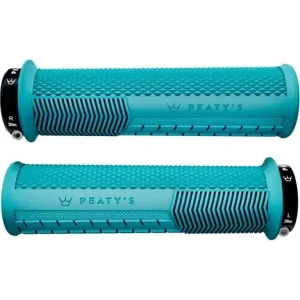 Cykelhandtag Peaty'S Monarch Knurl Thick Turqoise Rea