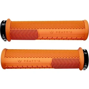 Rabatt Cykelhandtag Peaty'S Monarch Knurl Thin Orange
