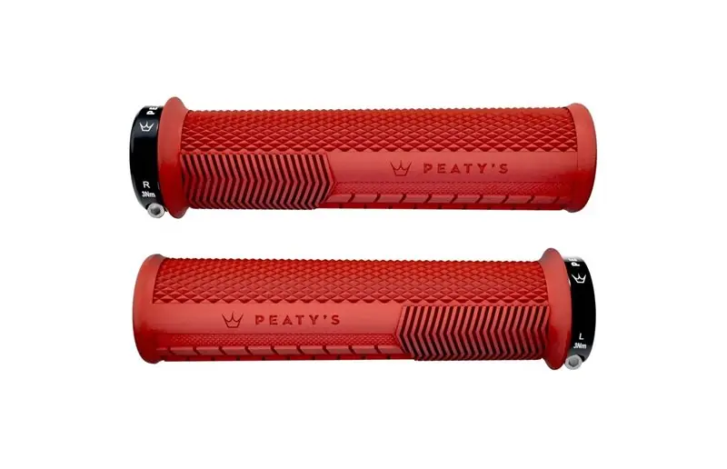 Rabatt Cykelhandtag Peaty'S Monarch Knurl Thin Red