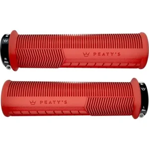 Cykelhandtag Peaty'S Monarch Mushroom Thick Red Bästa pris