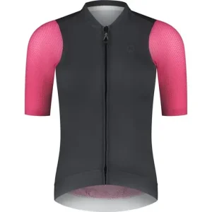 Beställ idag Cykeltröja Rogelli Fast Jersey S/S Women Ebony/Pink/Coral