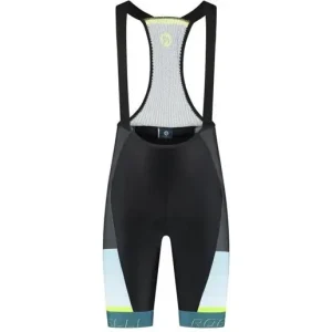 Cykelbyxor Rogelli Hero II Bib Short Men Black/Blue/Lime Endast denna vecka