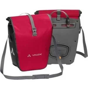 Fri frakt Cykelväska Pakethållare Vaude Aqua Back Pair Red 24 Liter