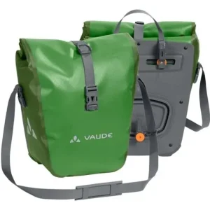 Cykelväska Pakethållare Vaude Aqua Front Pair Green 28 Liter Outlet