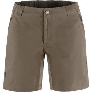 Endast idag Cykelbyxor Fjällräven Hoja Hybrid Shorts W Suede Brown