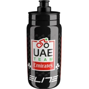 Endast idag Cykelflaska Elite Fly Teams 2026 UAE Team Emirates 550ml Black