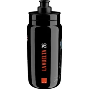 Cykelflaska Elite Fly Teams 2026 Vuelta Black Map 550ml Lågt pris
